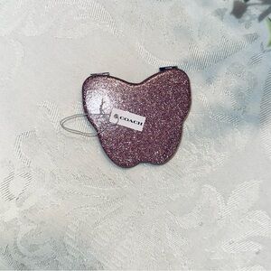 Coach NWT Butterfly Compact Mirror